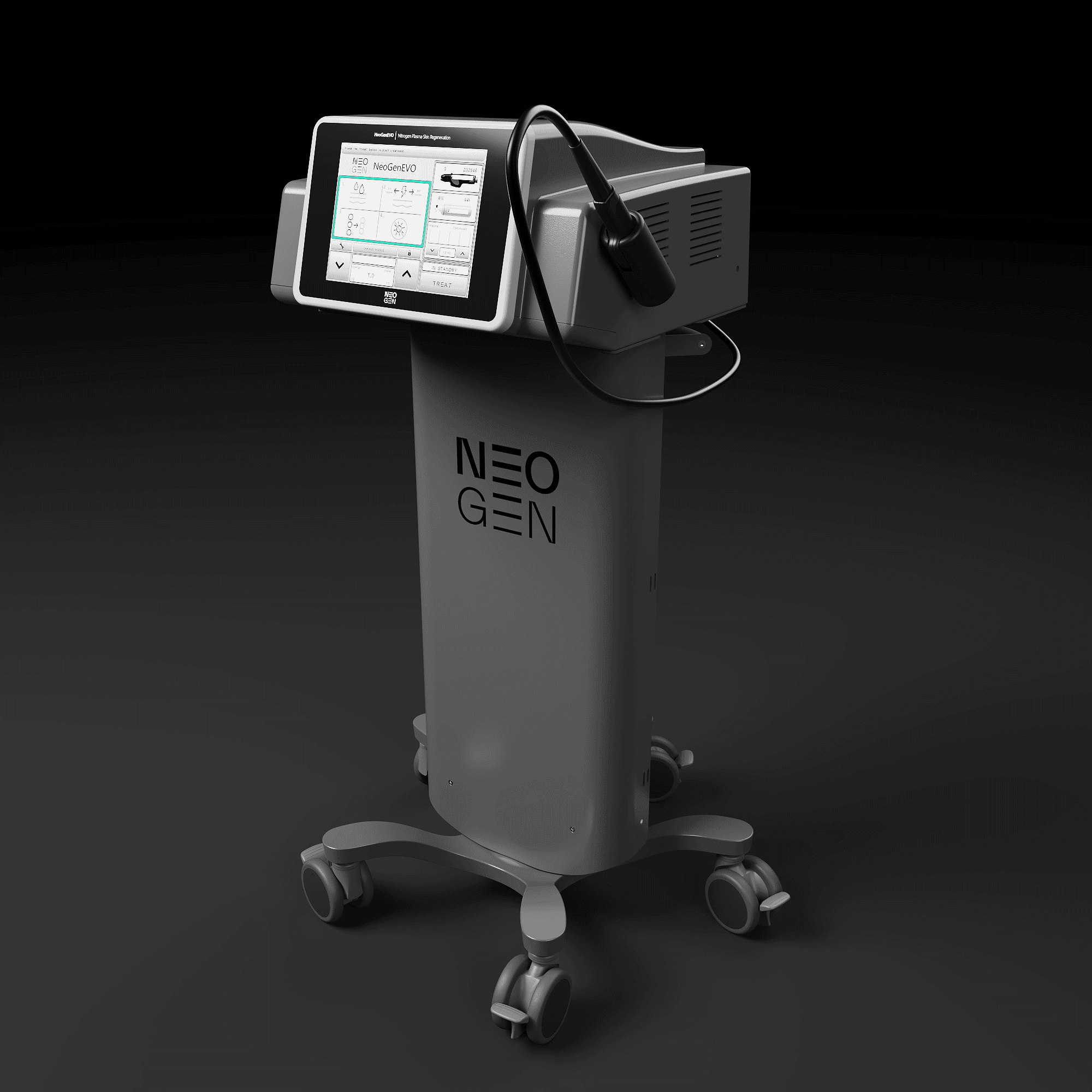 NeoGen Plasma nitrogen plasma skin rejuvenation device at Nicola Poskitt Medical Aesthetics in Hatfield, Doncaster.